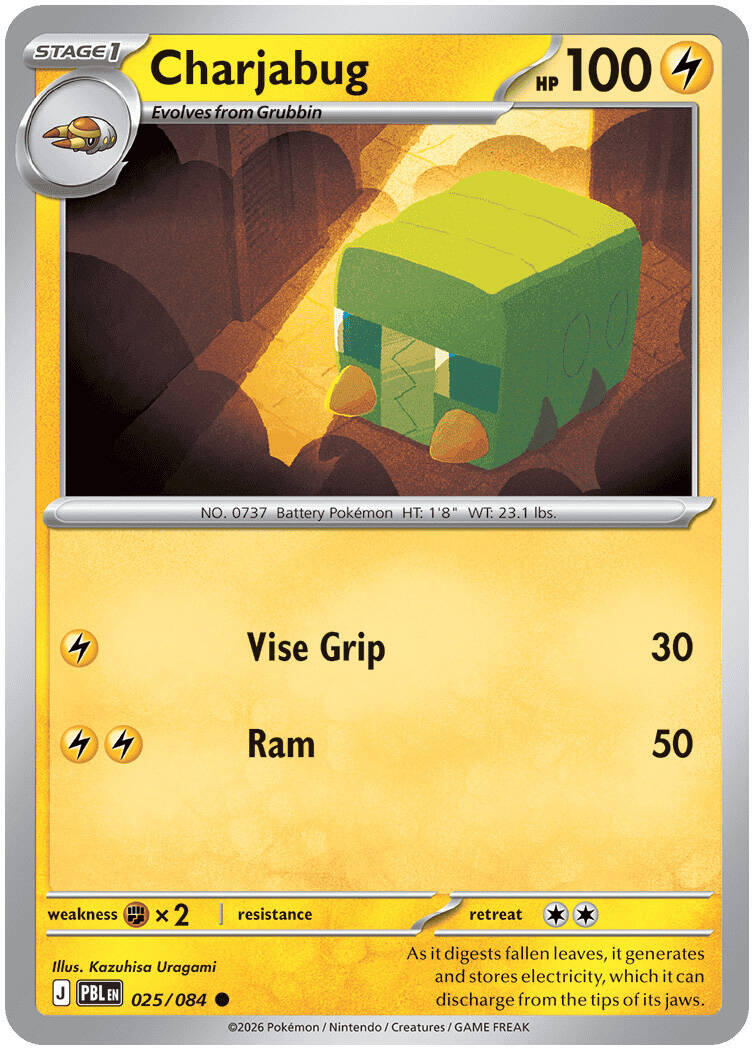 Charjabug (025/084) [Mega Evolution: Pitch Black] | Exor Games Truro