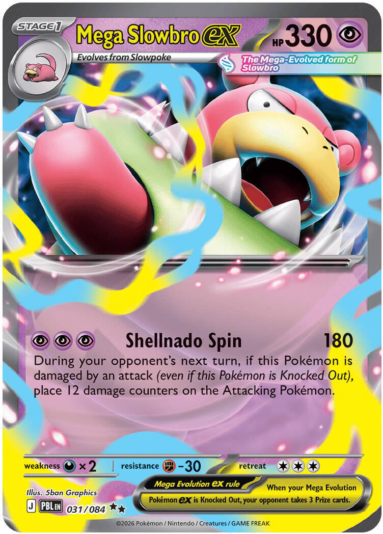 Mega Slowbro ex (031/084) [Mega Evolution: Pitch Black] | Exor Games Truro