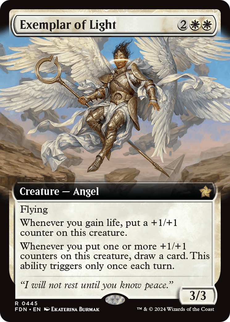 Exemplar of Light (Extended Art) [Foundations] | Exor Games Truro