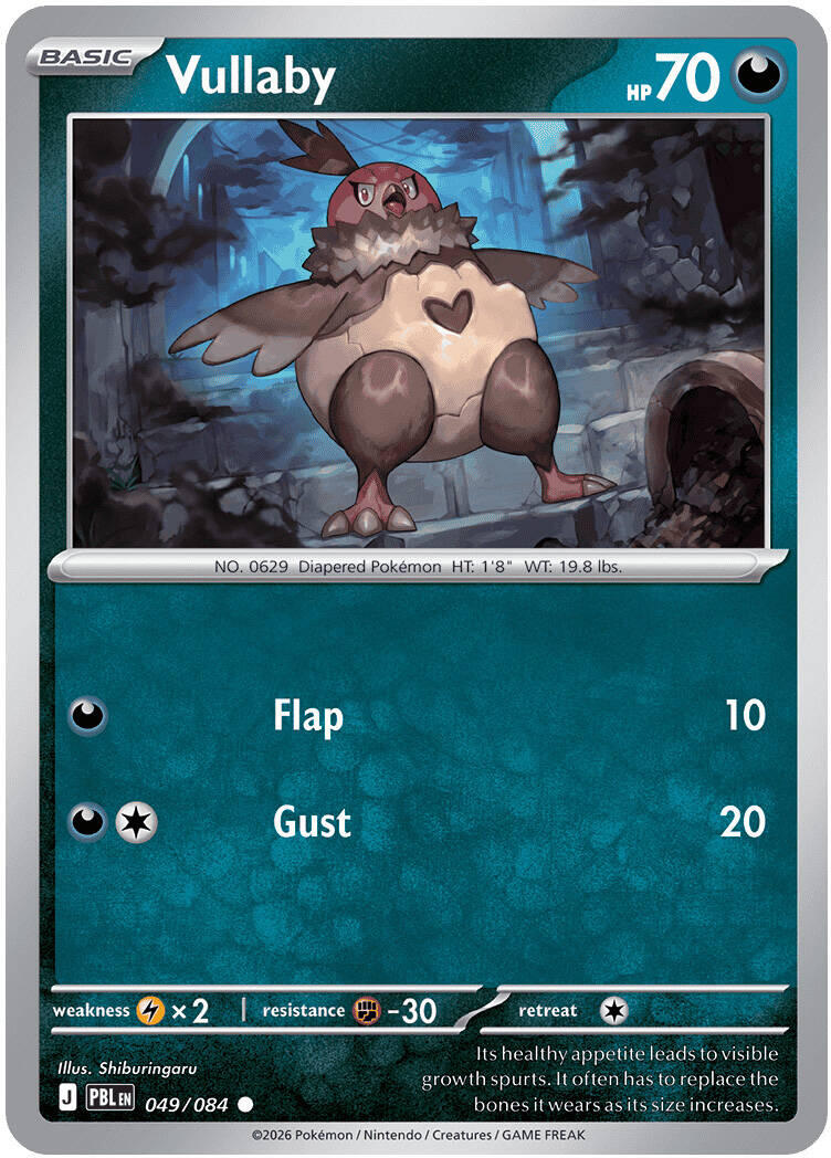 Vullaby (049/084) [Mega Evolution: Pitch Black] | Exor Games Truro