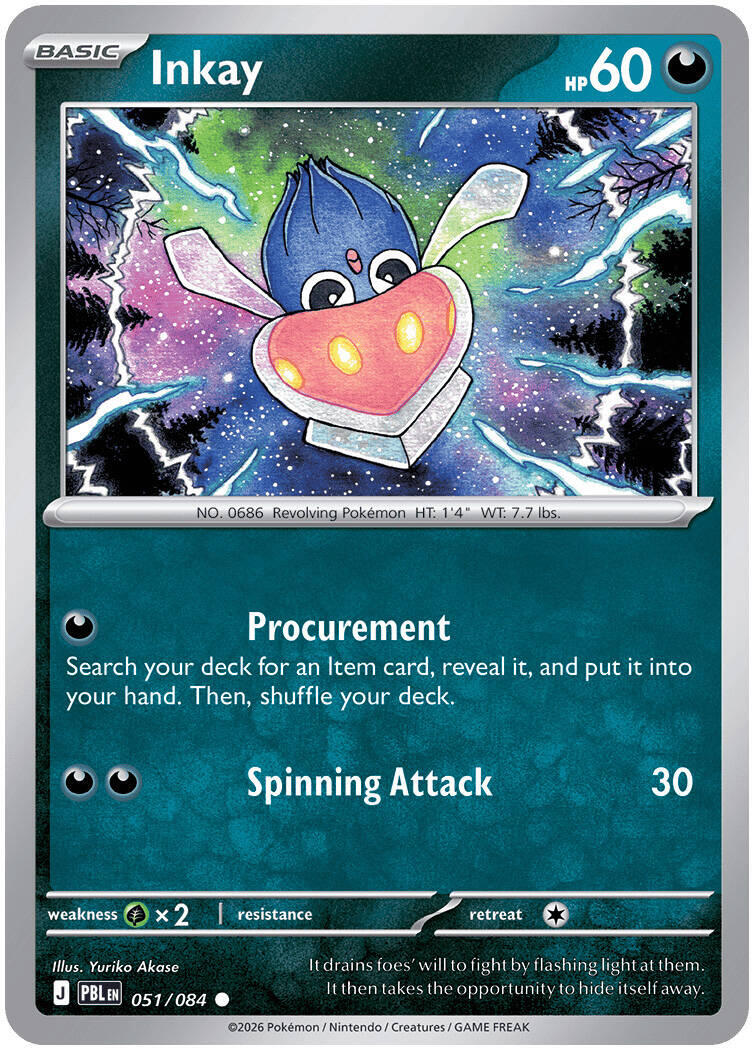 Inkay (051/084) [Mega Evolution: Pitch Black] | Exor Games Truro