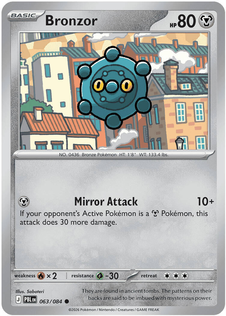 Bronzor (063/084) [Mega Evolution: Pitch Black] | Exor Games Truro
