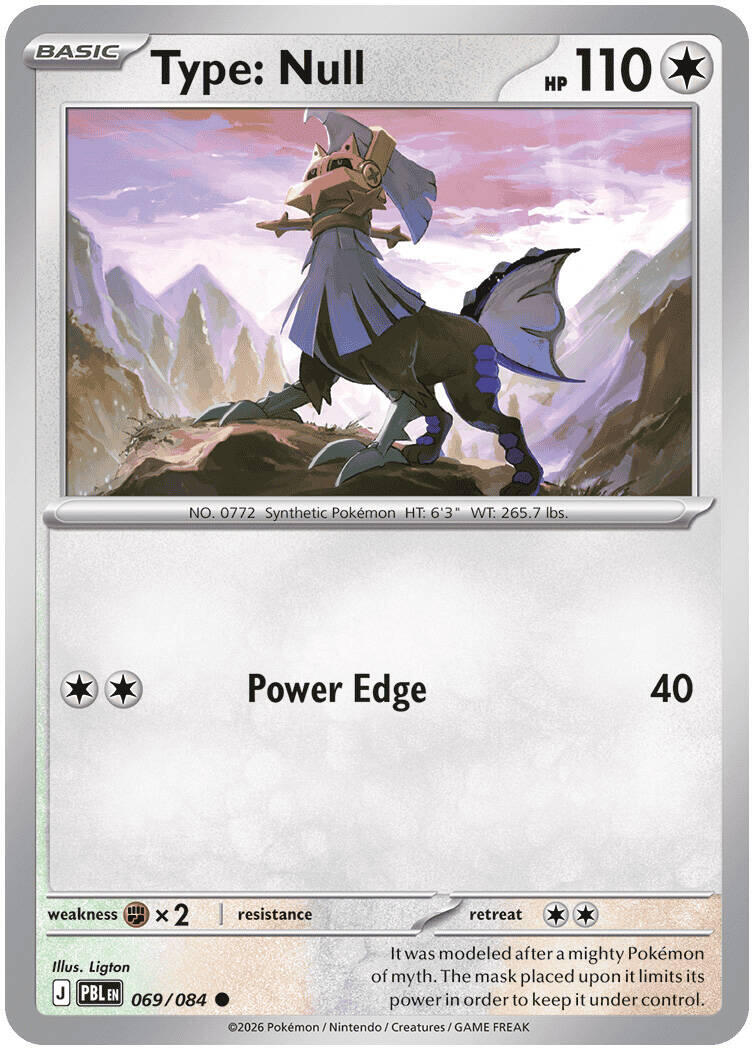 Type: Null (069/084) [Mega Evolution: Pitch Black] | Exor Games Truro