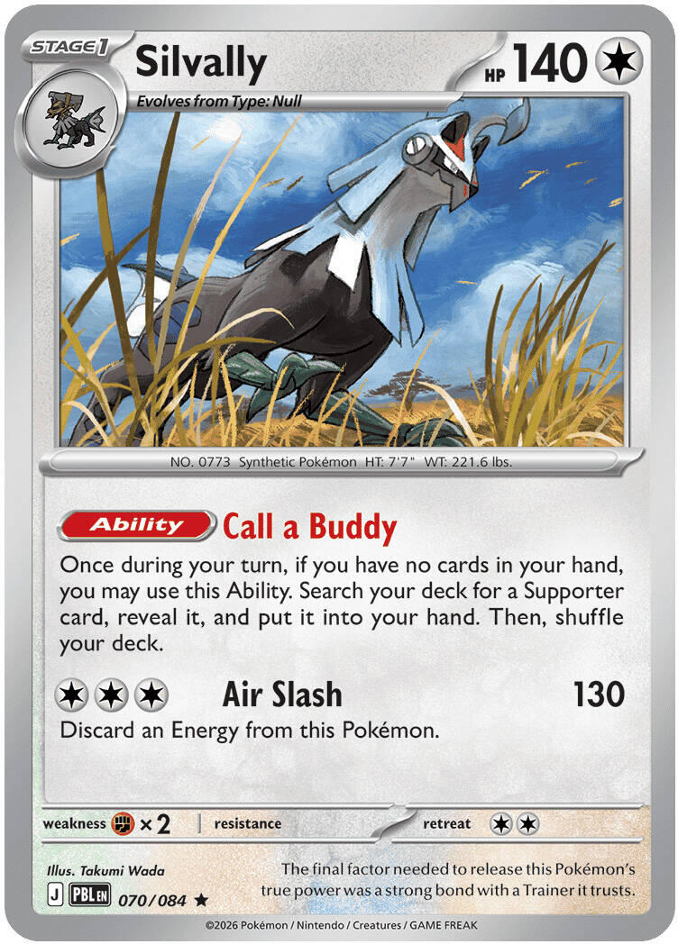 Silvally (070/084) [Mega Evolution: Pitch Black] | Exor Games Truro