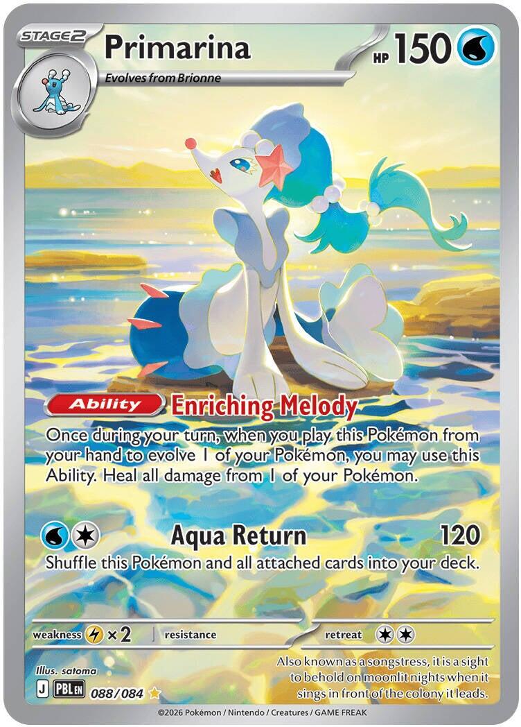 Primarina (088/084) [Mega Evolution: Pitch Black] | Exor Games Truro