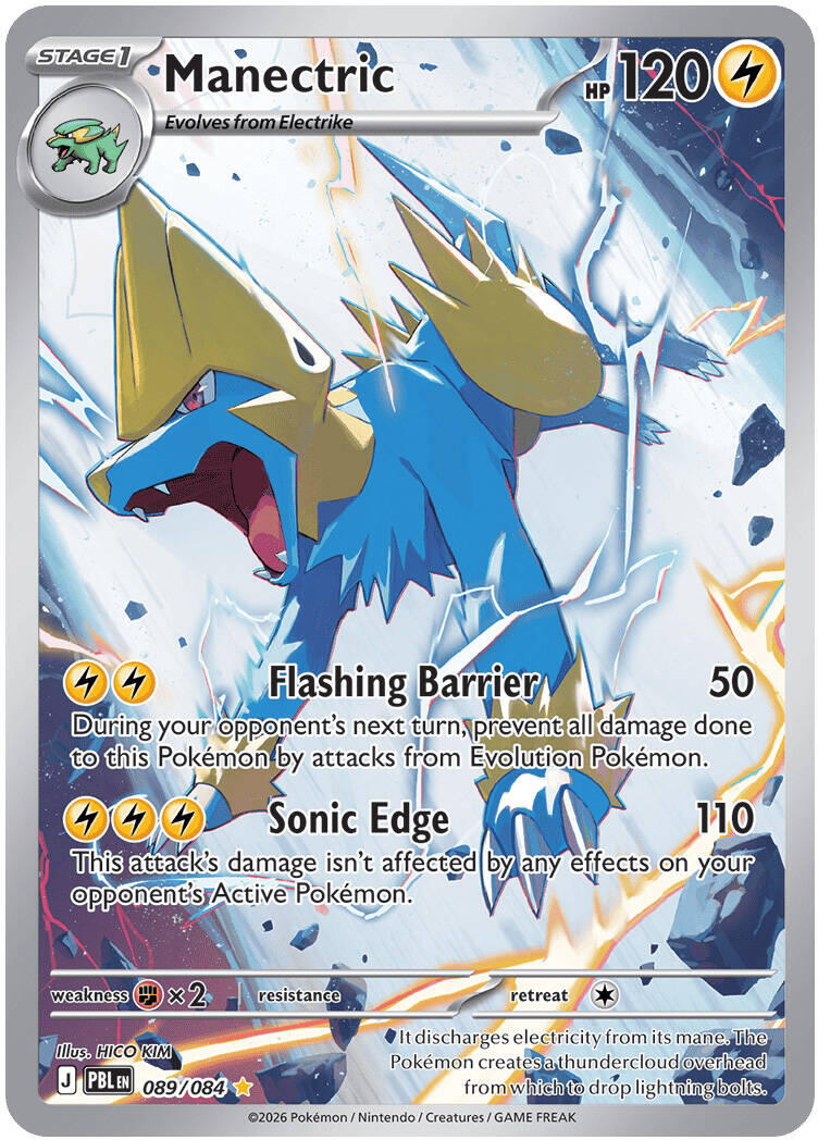 Manectric (089/084) [Mega Evolution: Pitch Black] | Exor Games Truro
