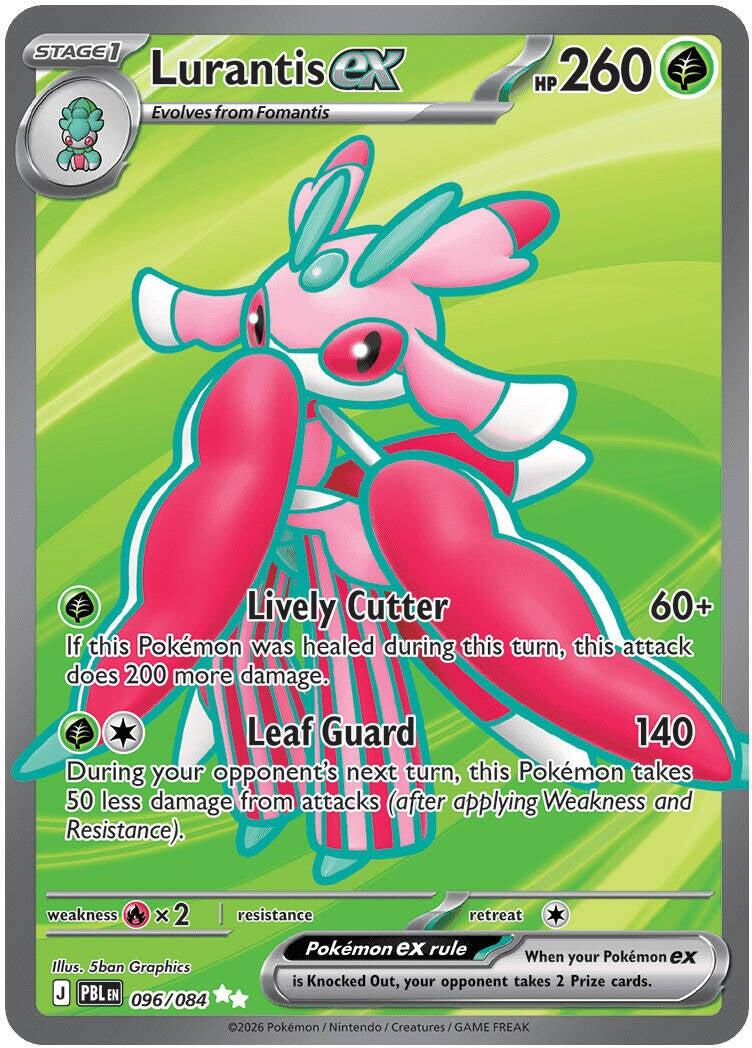 Lurantis ex (096/084) [Mega Evolution: Pitch Black] | Exor Games Truro