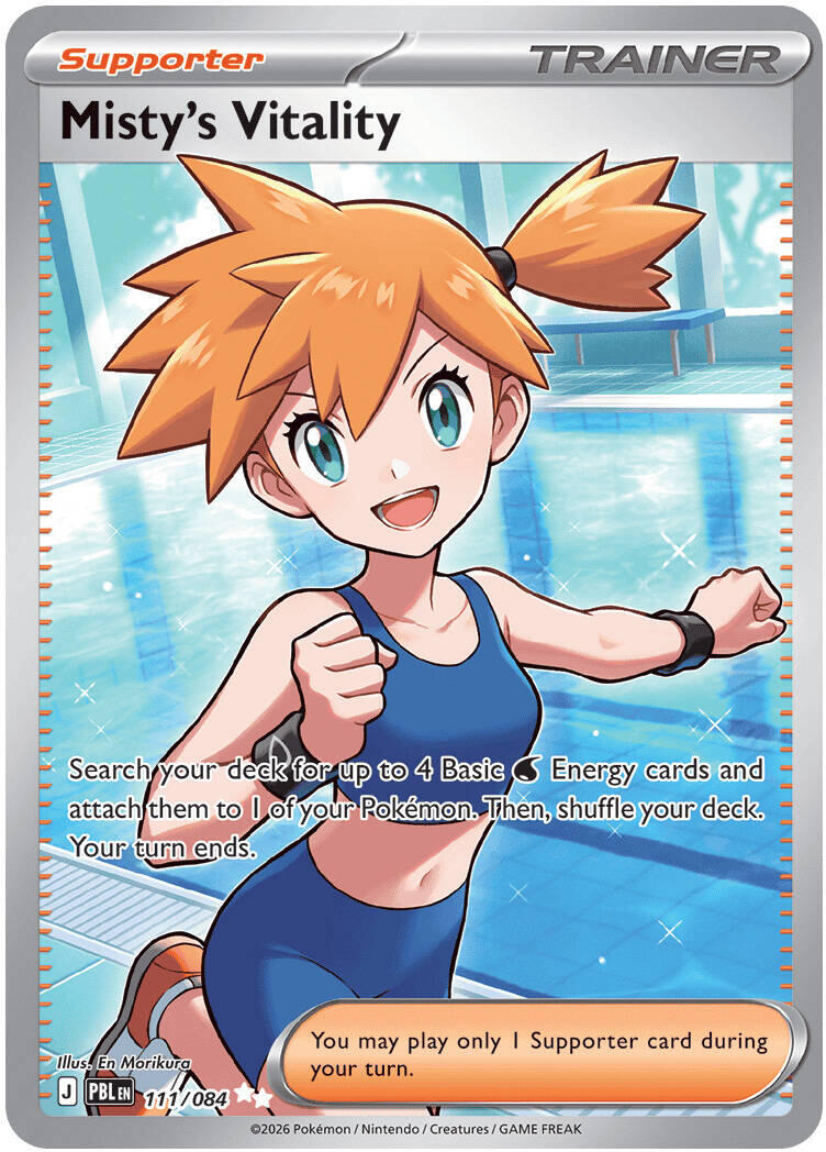Misty's Vitality (111/084) [Mega Evolution: Pitch Black] | Exor Games Truro