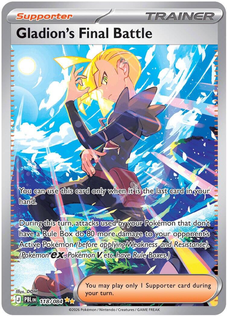 Gladion's Final Battle (118/084) [Mega Evolution: Pitch Black] | Exor Games Truro