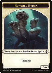 Honored Hydra // Warrior Double-Sided Token [Amonkhet Tokens] | Exor Games Truro