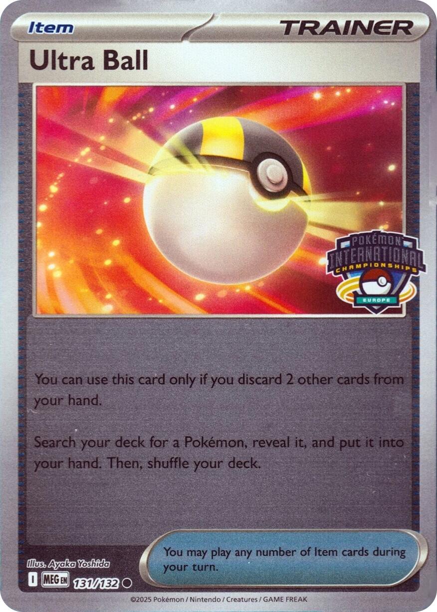 Ultra Ball (131/132) (European International Championship) [League & Championship Cards] | Exor Games Truro
