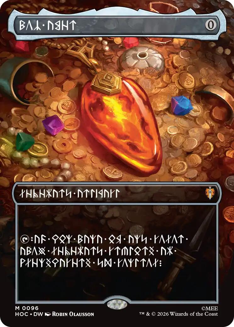 Mox Amber (Borderless) [The Hobbit: Eternal-Legal] | Exor Games Truro