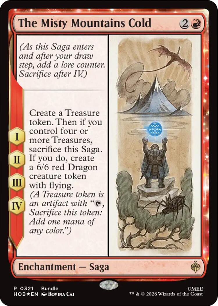 The Misty Mountains Cold [The Hobbit Promos] | Exor Games Truro