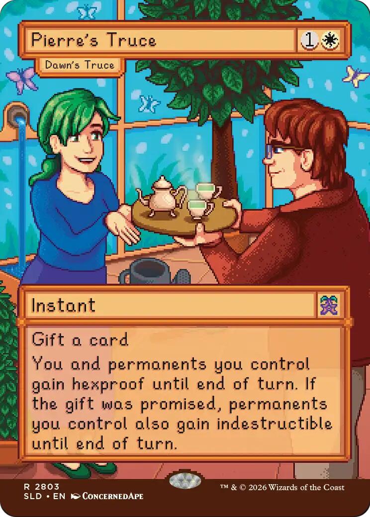 Pierre's Truce - Dawn's Truce [Secret Lair Drop Series] | Exor Games Truro