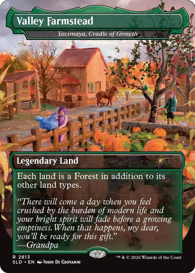 Valley Farmstead - Yavimaya, Cradle of Growth [Secret Lair Drop Series] | Exor Games Truro