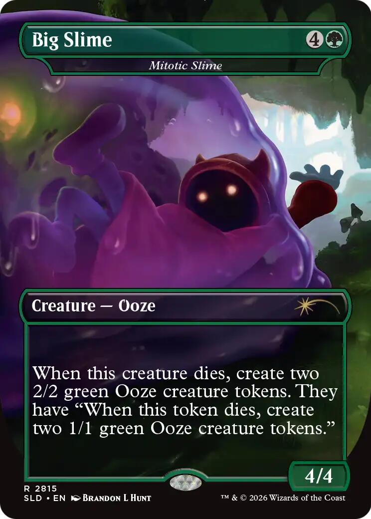 Big Slime - Mitotic Slime [Secret Lair Drop Series] | Exor Games Truro