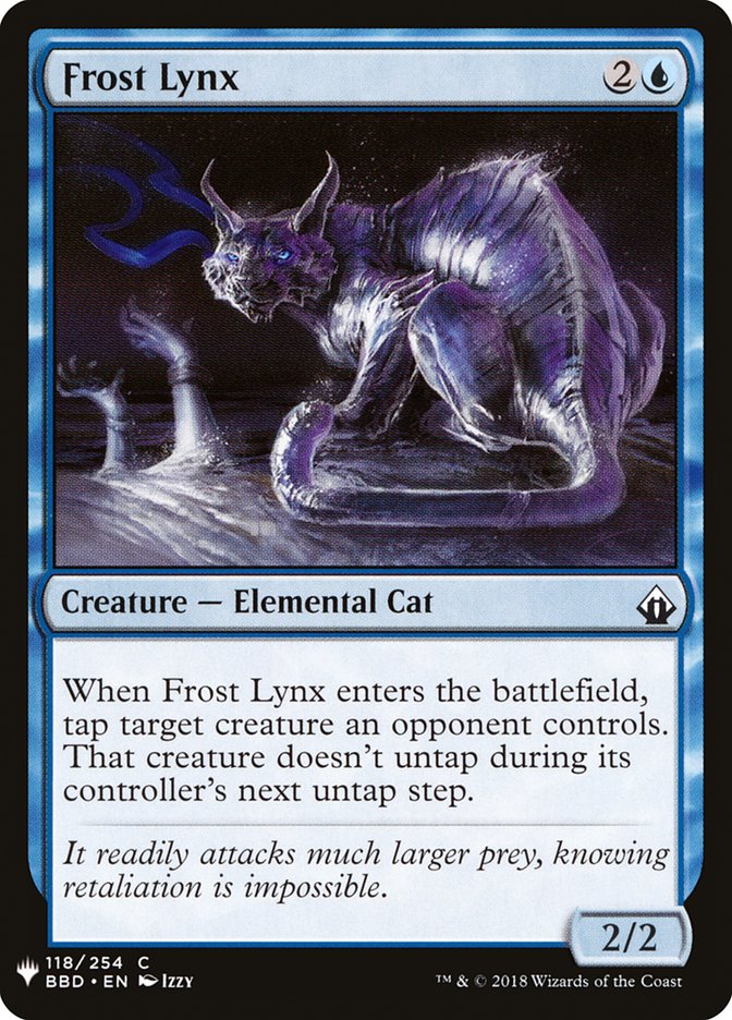 Frost Lynx [Mystery Booster] | Exor Games Truro