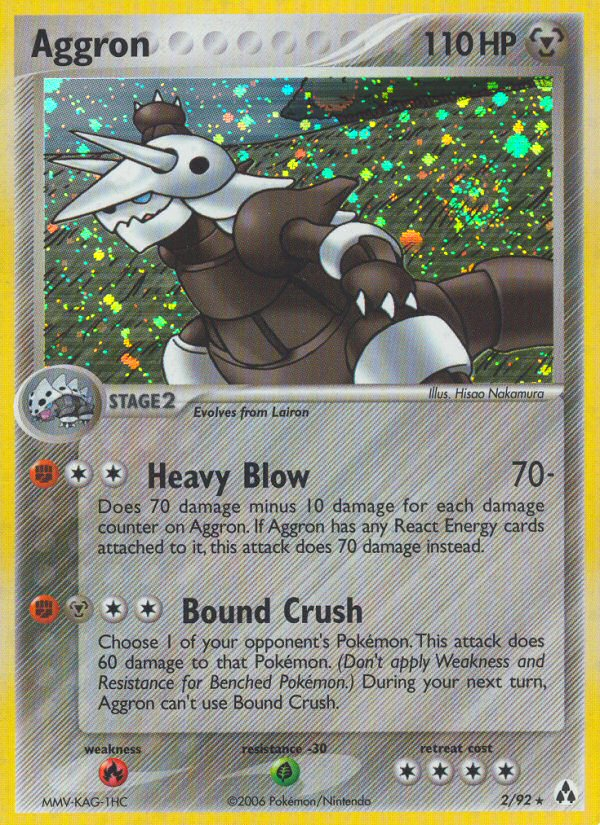 Aggron (2/92) [EX: Legend Maker] | Exor Games Truro