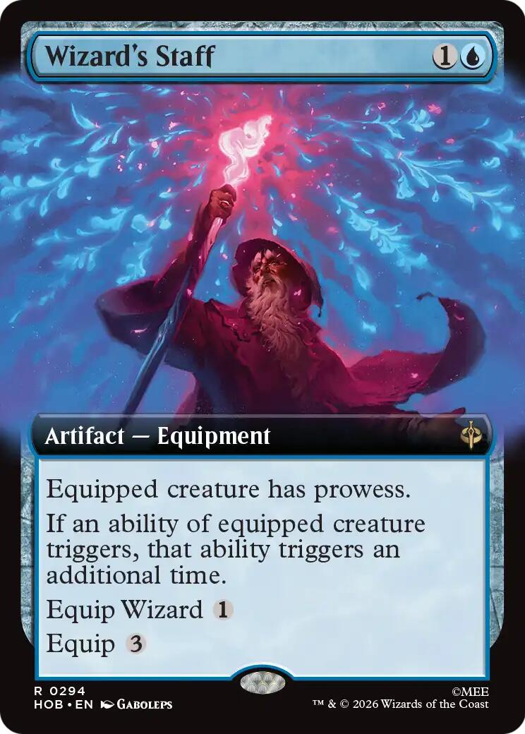 Wizard's Staff (Extended Art) [The Hobbit] | Exor Games Truro