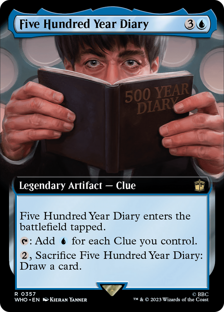 Five Hundred Year Diary (Extended Art) [Doctor Who] | Exor Games Truro