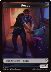 Insect // Rogue Double-Sided Token [Reality Fracture Commander Tokens] | Exor Games Truro