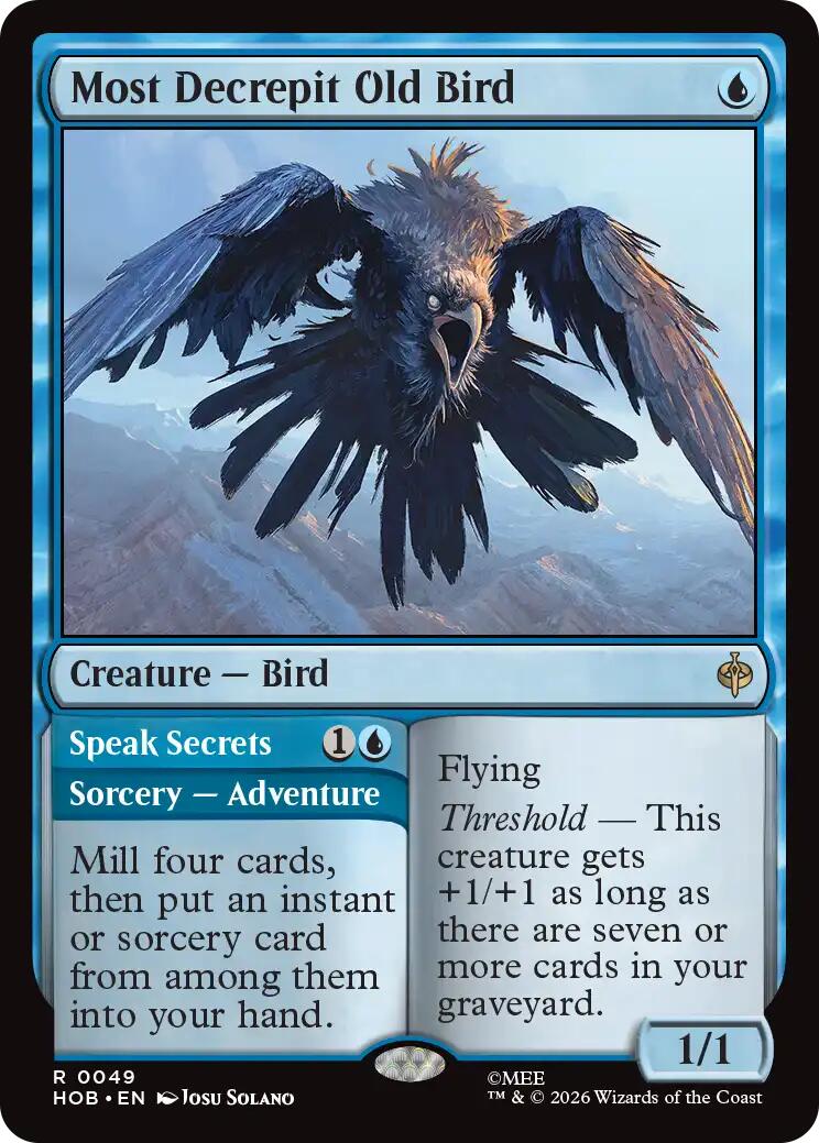 Most Decrepit Old Bird [The Hobbit] | Exor Games Truro