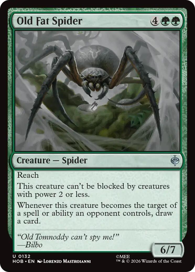 Old Fat Spider [The Hobbit] | Exor Games Truro