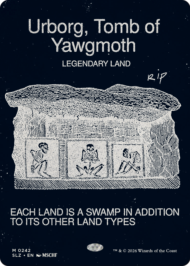 Urborg, Tomb of Yawgmoth (0242) [Secret Lair x MSCHF: The Zeta Set] | Exor Games Truro