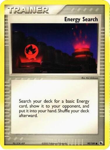 Energy Search (90) (Deck Exclusive) [EX: Ruby & Sapphire] | Exor Games Truro