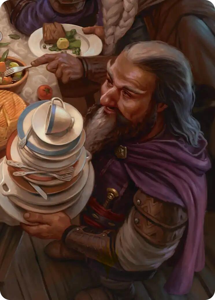 Ori, Plate Stacker Art Card (6/12) [The Hobbit Art Series] | Exor Games Truro