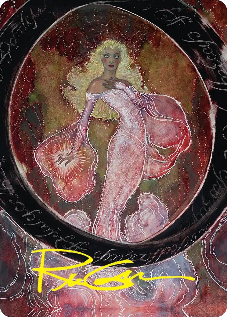 Galadriel's Dismissal Art Card (Gold-Stamped Signature) [The Hobbit Art Series] | Exor Games Truro