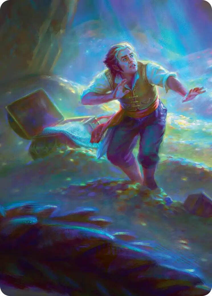 Bilbo's Burglaring Art Card (10/12) [The Hobbit Art Series] | Exor Games Truro