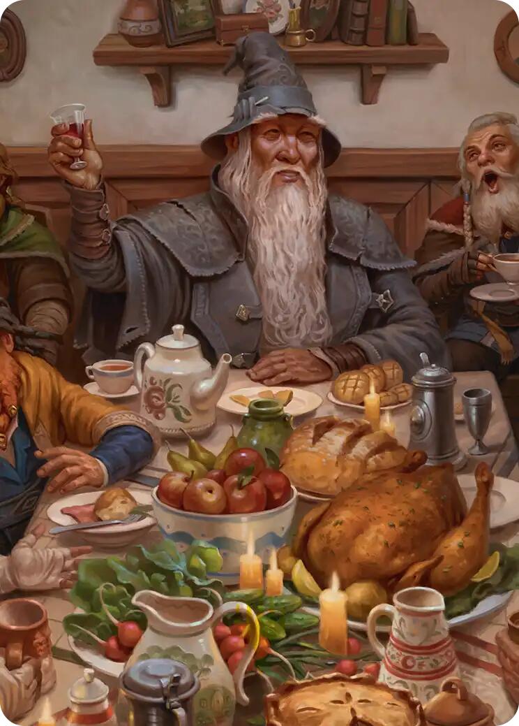 Gandalf, Party Guest Art Card (2/12) [The Hobbit Art Series] | Exor Games Truro