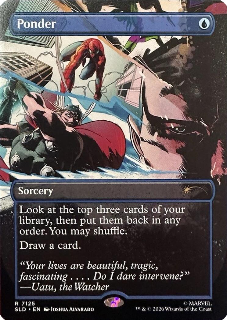 Ponder (7125) [Secret Lair Drop Series] | Exor Games Truro