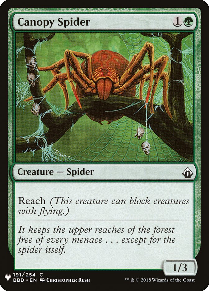 Canopy Spider [Mystery Booster] | Exor Games Truro