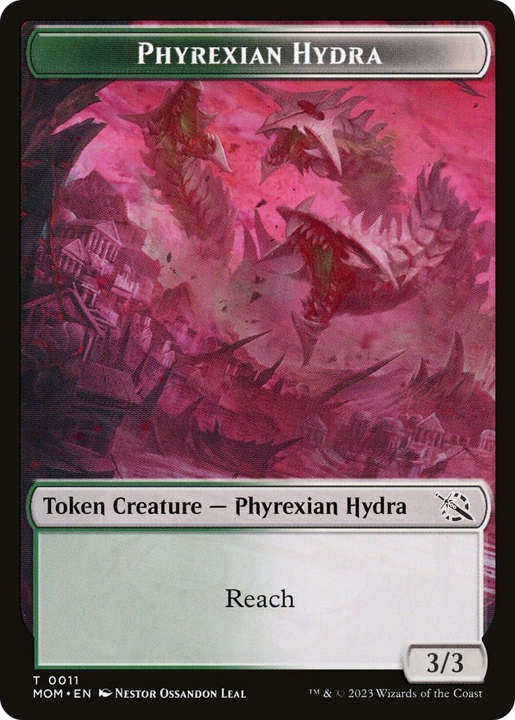 Phyrexian Myr // Phyrexian Hydra (11) Double-Sided Token [March of the Machine Tokens] | Exor Games Truro