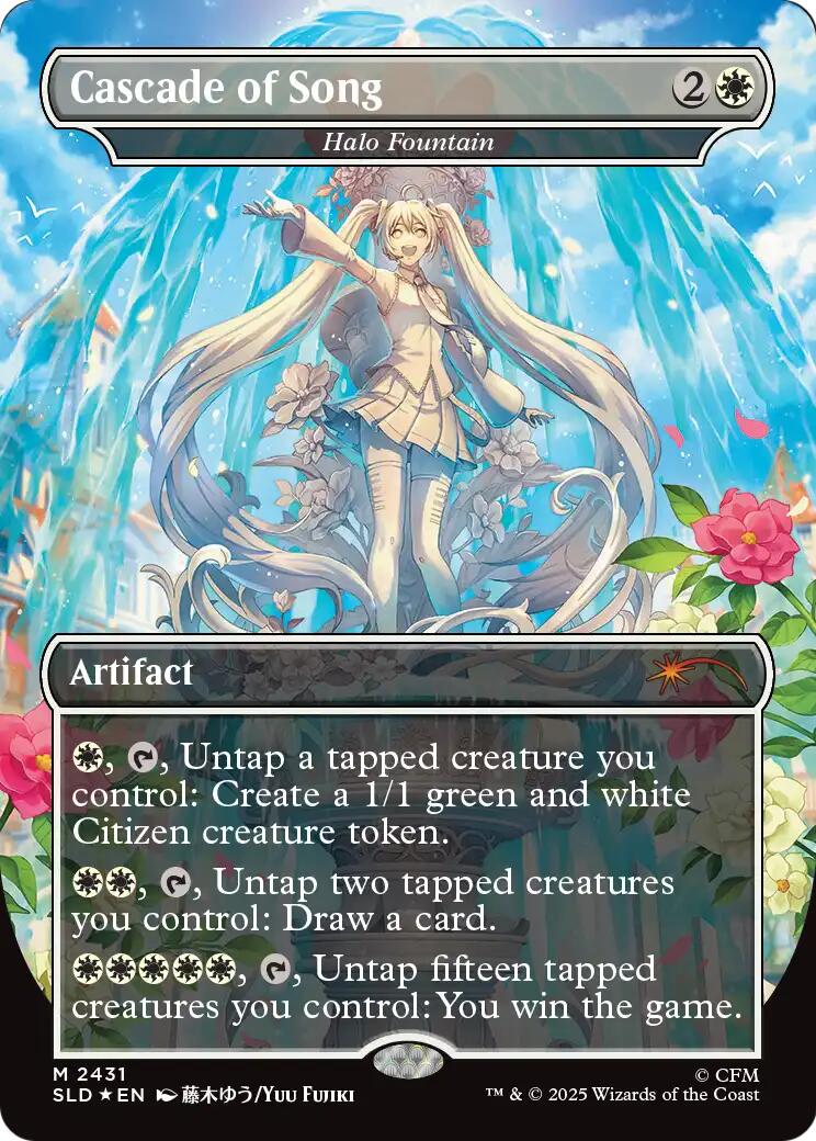 Cascade of Song - Halo Fountain [Secret Lair Drop Series] | Exor Games Truro