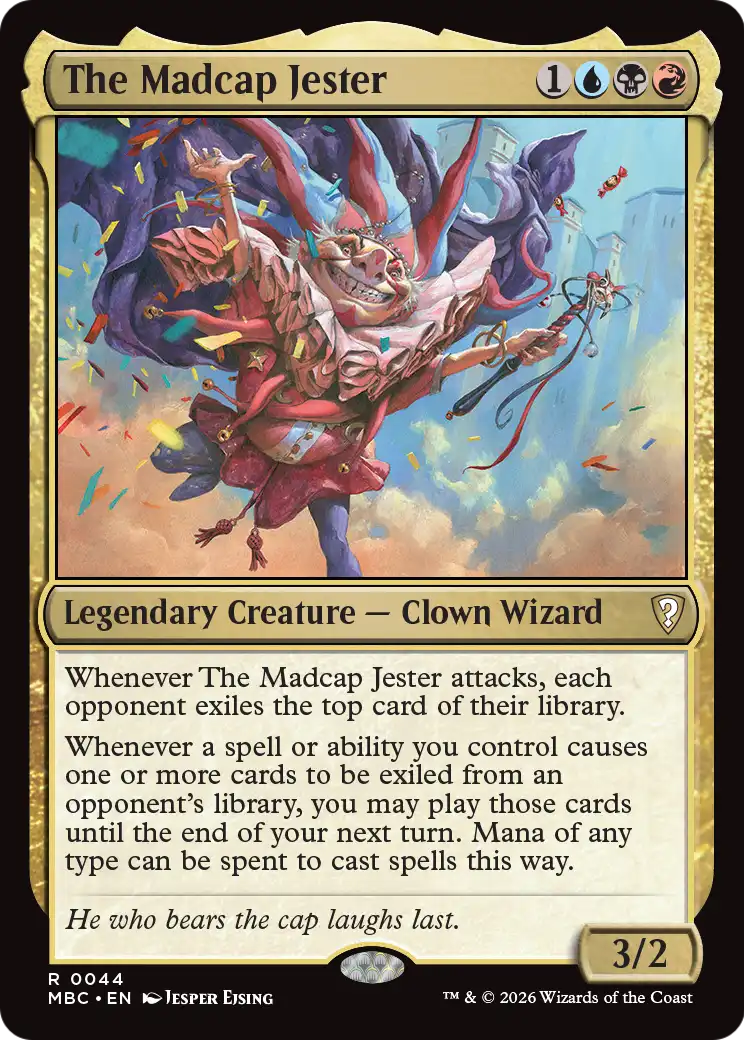 The Madcap Jester [Mystery Booster: Commander Edition] | Exor Games Truro
