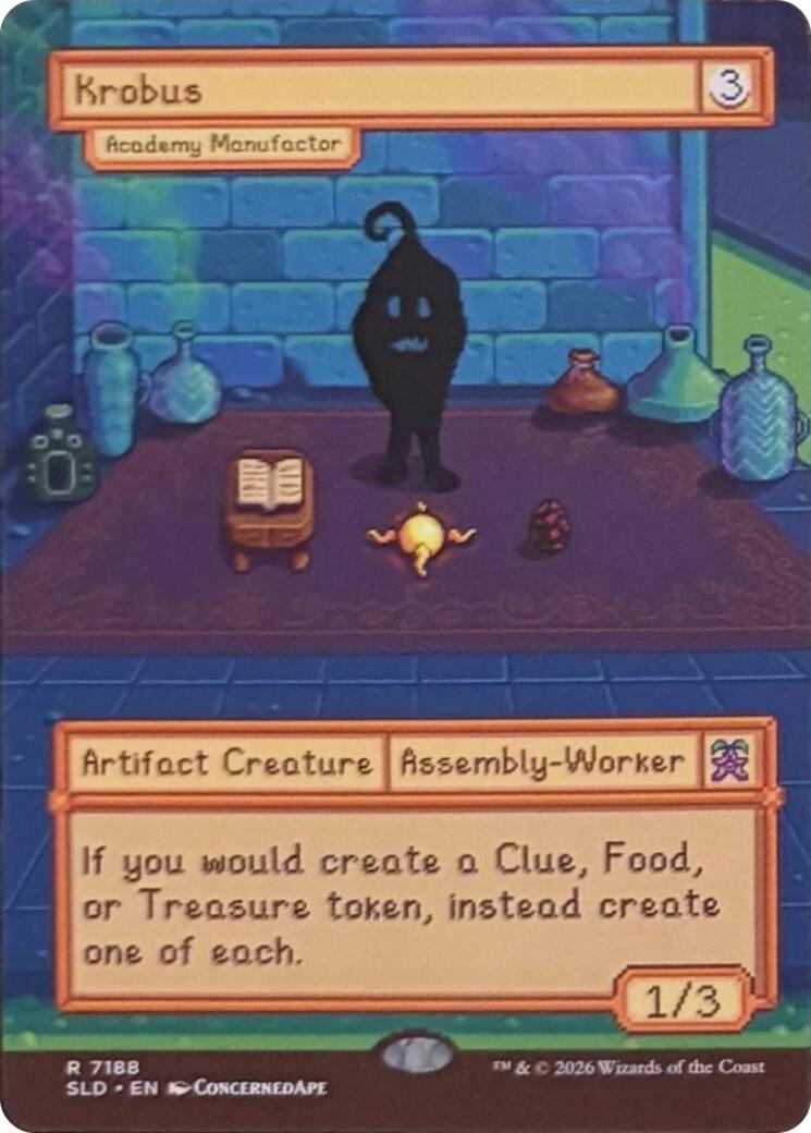 Krobus - Academy Manufactor [Secret Lair Drop Series] | Exor Games Truro