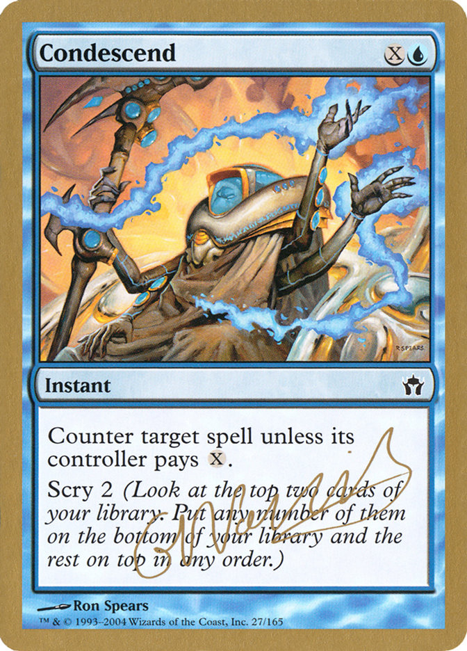 Condescend (Gabriel Nassif) [World Championship Decks 2004] | Exor Games Truro