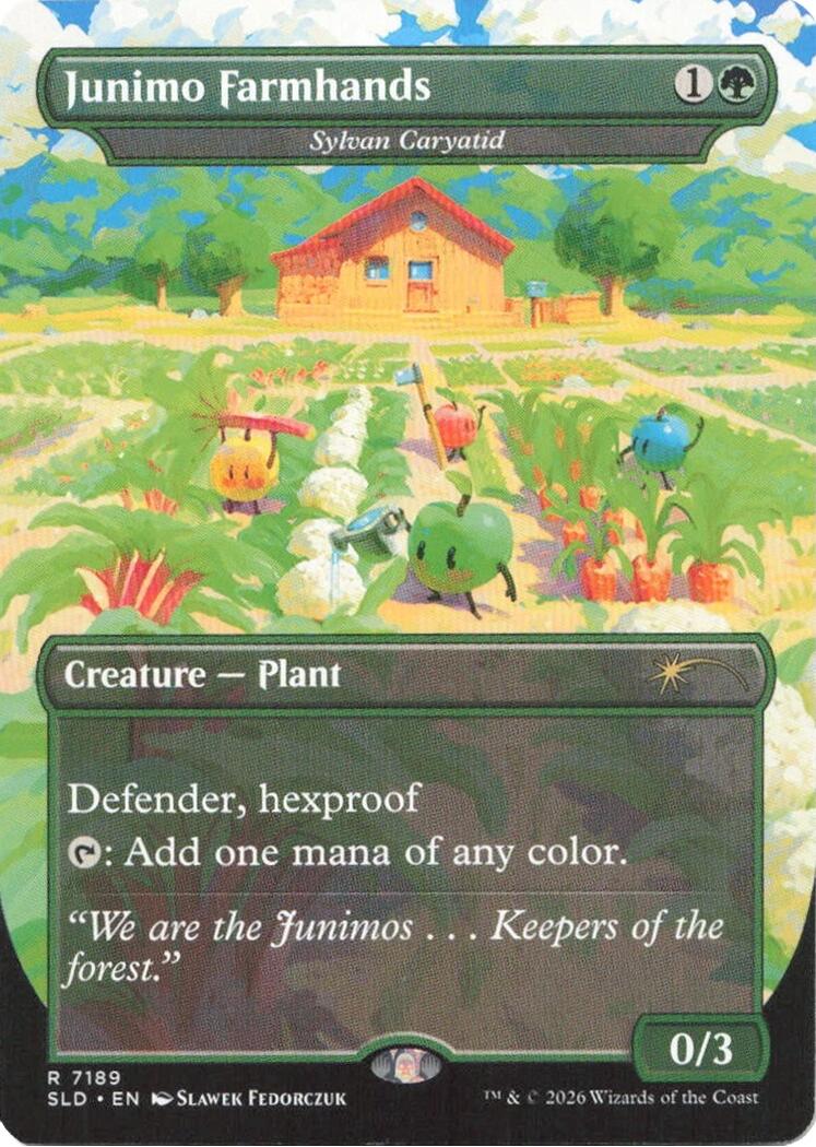 Junimo Farmhands - Sylvan Caryatid [Secret Lair Drop Series] | Exor Games Truro
