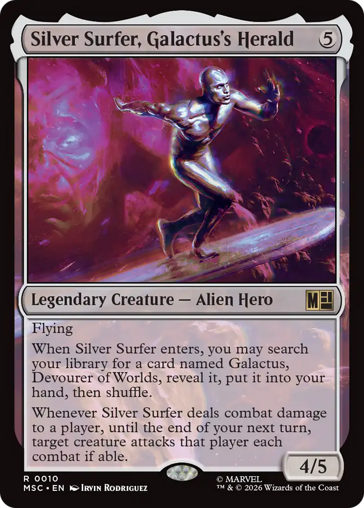 Silver Surfer, Galactus's Herald [Marvel Super Heroes Commander] | Exor Games Truro