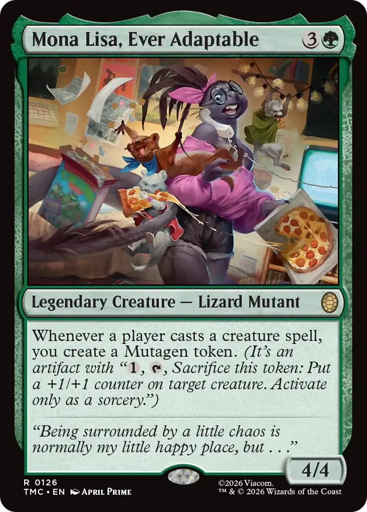 Mona Lisa, Ever Adaptable [Teenage Mutant Ninja Turtles Commander] | Exor Games Truro