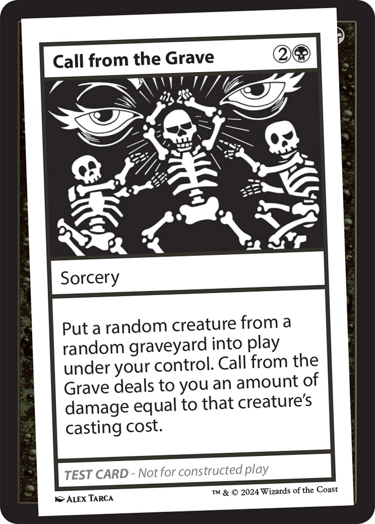 Call from the Grave [Mystery Booster 2 Playtest Cards] | Exor Games Truro