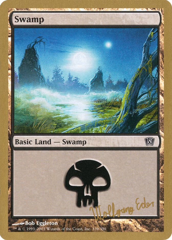 Swamp (we339) (Wolfgang Eder) [World Championship Decks 2003] | Exor Games Truro