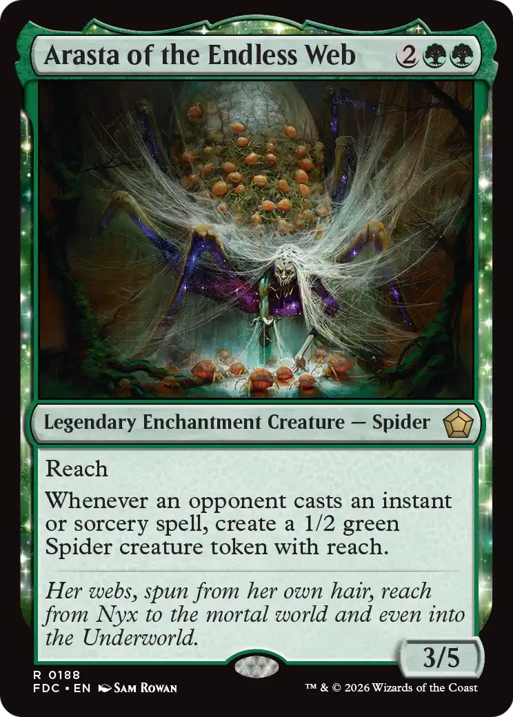 Arasta of the Endless Web [Foundations Commander] | Exor Games Truro