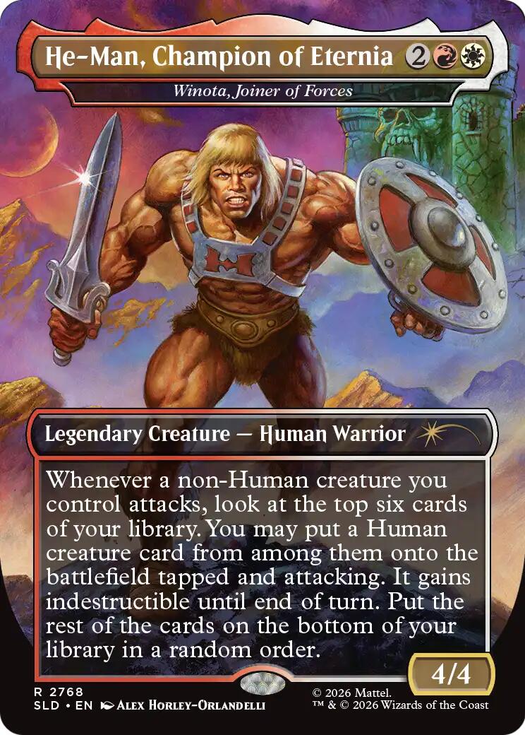 He-Man, Champion of Eternia - Winota, Joiner of Forces [Secret Lair Drop Series] | Exor Games Truro