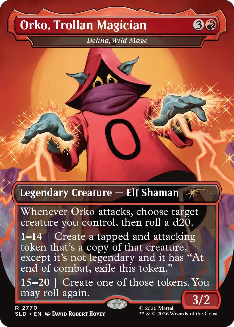 Orko, Trollan Magician - Delina, Wild Mage [Secret Lair Drop Series] | Exor Games Truro