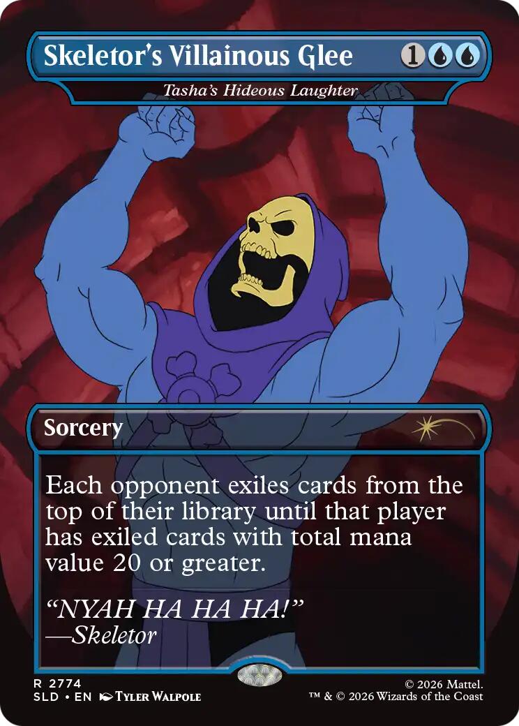 Skeletor's Villainous Glee - Tasha's Hideous Laughter [Secret Lair Drop Series] | Exor Games Truro