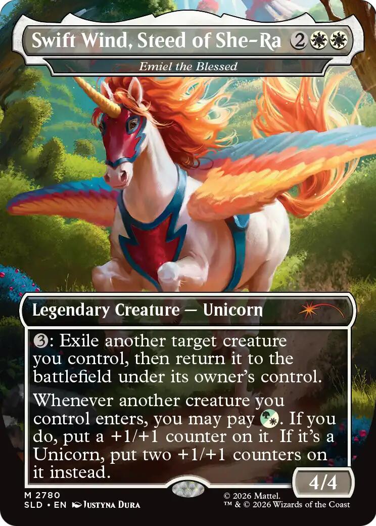 Swift Wind, Steed of She-Ra - Emiel the Blessed [Secret Lair Drop Series] | Exor Games Truro